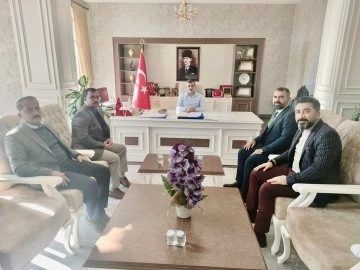 Türk Diyanet Vakıf-Sen Kilis Şube Yönetiminden Kaymakam Özbilgi’ye ziyaret