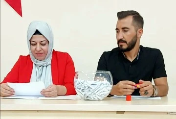 TYP kapsamında Aile ve Sosyal Hizmetler İl Müdürlüğü’ne alınacak 8 temizlik elamanının kurası çekildi