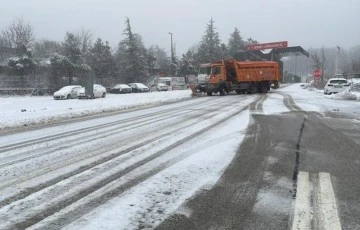 Ülkemize kar Kırklareli’nden girmeye başladı