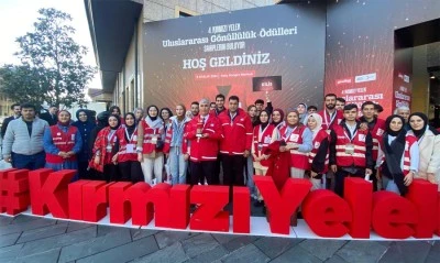 Uluslararası Kırmızı Yelek Gönüllülük Ödülünü Kilis aldı