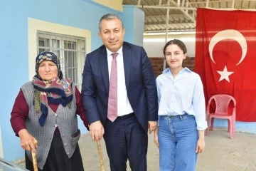 Vali Şahin, Şehit ve Gazi Ailelerini yalnız bırakmıyor