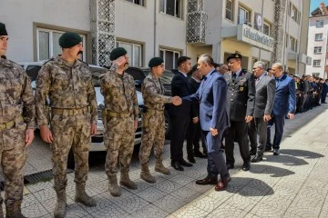 Vali Soytürk, Emniyet teşkilatı ile bayramlaştı