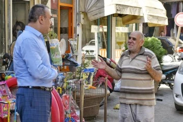 Vali Soytürk, esnaf ve vatandaşları dinledi