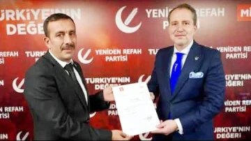 Yeniden Refah’ın yeni İl Başkanı atandı