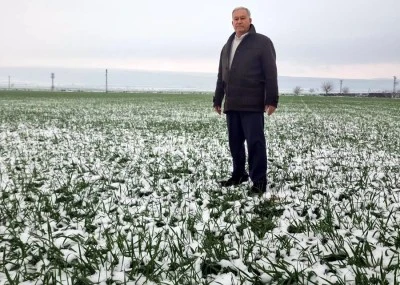 Yılın ilk karı çiftçilere umut oldu