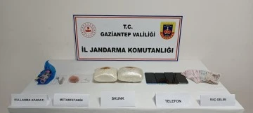 Yolcu otobüsünde 2 kilo uyuşturucu bulundu