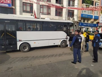 Zabıta Halk Otobüslerini denetledi