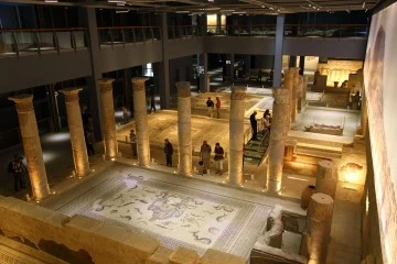  ZEUGMA MOZAİK MÜZESİ’NİN KAPILARI, BİR AY BOYUNCA ZİYARETÇİLERİNE 22.00’A KADAR AÇIK OLACAK